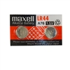 Maxwell LR44 Special 2 Pack Alkaline A76 1.5V Battery