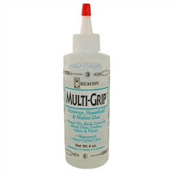 Beacon Adhesives MG4D 4 oz. MULTI GRIP HARDWARE HOUSEHOLD AND MARINE GLUE ADHESIVE