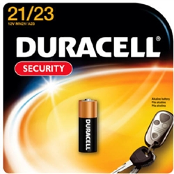 Procter & Gamble, MN21BPK, Duracell, 12V Alkaline Battery, For Car Alarm (Eveready #A23BP-2)