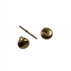 Maxtech (Like Marks Metro K9290/3 Knob Kit) Polished Brass 2-1/4" Solid Brass Door Knob Set With Split Spindle