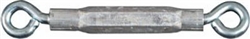 National, N221-739, 7/32" x 6-1/2", Zinc, Eye & Eye Turnbuckle, 45 LB Load