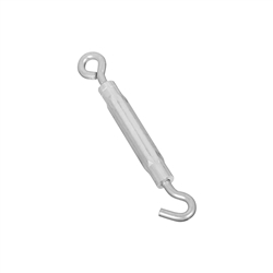 National, N221-846, 3/16" x 5-1/2", Zinc, Hook & Eye Turnbuckle