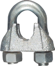 National, N248-336, 5/8", Zinc Wire Cable Clamp