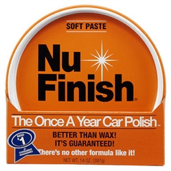 Reed Union, NFP-80, Nu Finish, 14 OZ, Paste Car Polish, The Once A Year Car Polish