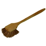 H.B. Smith, PB20, 20", Palmyra Bristle Pot Brush with Wood Block