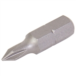 Tuff Stuff PH0100 1" Long Phillips Insert Bit Tip #0