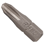 Tuff Stuff PH2100 1" Long Phillips Insert Bit Tip #2