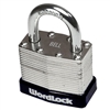 Wordlock PL-117-A1 Match Key Laminated Warded Padlock 1 Assorted Color Per Order (Blue, Green & Red)