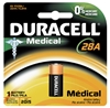 Duracell, PX28ABPK, 6V DC Alkaline Photo Cell, Medical Equipment Battery