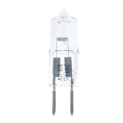 Feit Electric Q50T4/JCD 50-Watt T4 JCD Halogen Bulb with Bi-Pin GY6.35 Base, Clear