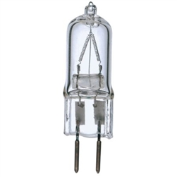 Feit Electric Q50T4/JCD 50-Watt T4 JCD Halogen Bulb with Bi-Pin GY6.35 Base, Clear