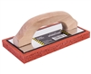 Tuff Stuff MAT163 8" x 4" x 3/4" Red Sponge Float For Grout