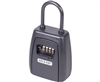 Em-D-Kay 3301 Set Your Own Resettable Combination Portable Key Safe Lock Box With Shackle 4 Dial