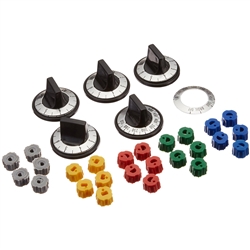 Aqua Plumb, RKE, Universal Electric Range Oven Stove Knob 5 Piece Set, Replacement