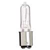 Satco S3159 JD Mini Can DC Bay Base Clear Double Contact 75-Watt 120-Volt T4 Halogen Lamp Light Bulb