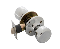 Tuff Stuff T02PCA Polished Chrome Tulip Knob Passage Lockset With Adjustable Backset