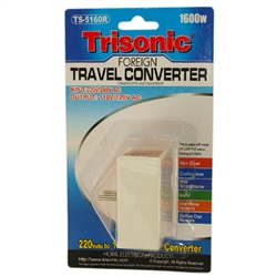 Trisonic TS-5160R 1600 Watt Foreign Travel Converter