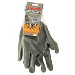 Trisonic TS-GL2006AB Grey Palm Coated White Heavy Duty Latex Gloves