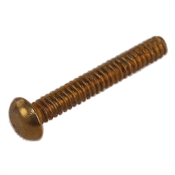 Tuff Stuff TSF39910 100 Pack Round Head Brass Finish Bolt With Nut For #919 and #921 Mailboxes