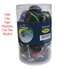 Tuff Stuff 91600 1/4" X 3' Rubber Tape Measure With Key Chain, Keychain loop so you can keep it with your keys, Tape rule extends 3 ft. so you can measure most small projects, Lightweight.