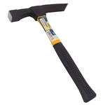 Tuff Stuff 95617 24 OZ Head Brick Hammer Rubber Grip With Fiberglass Handle