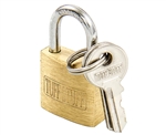 Tuff Stuff 3075 3/4" Solid Brass Body Padlock