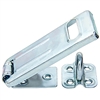 Tuff Stuff 34335 3-1/2" Heavy Duty Security Hasp, Heavy Duty Security Hasps come in 3-1/2", zinc plated. For storage sheds, boats, trailers and storage cabinets. Comes with screws.