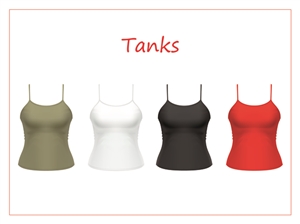 6448 TY Tank tops