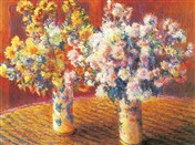 MONET Vases, chrysanthemums (6791)