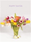 8332 ES Tulips in vase & eggs