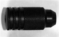 Black Nylon Jumbo Single Tapered Grip