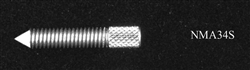 Silver Contact Screw 8-32 x 1"