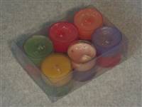 Sparkling Clear Acetate Box for 12 Tealight Candles