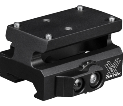 Vortex Optics Quick-Release Picatinny-Style AR-15 Flat-Top Venom Red Dot Mount Lower 1/3 Co-Witness Matte