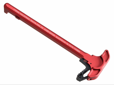 STRIKE INDUSTRIES Charging Handle with Extended Latch RED