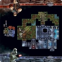 Star Wars Imperial Assault Training Ground Skirmish Map