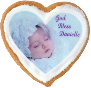 3.5" Round Photo/Logo Cookies, dozen