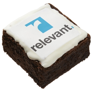 2.5" Square Photo/Logo Brownies, dozen