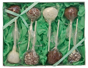 Cake Pops - Classic Designs, Gift Box of 8