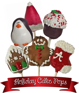 Cake Pops Assorted Holiday, EA