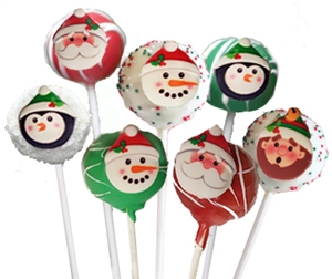 Cake Pops Holiday Characters