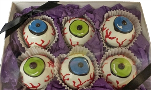 Cake Truffles Eyeballs, Gift Box of 6