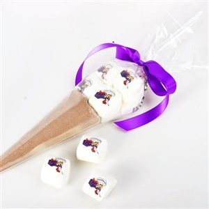 Hot Chocolate Marshmallow Cone - Custom Logo