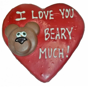 Hand Dec. "Beary Much" Cookie