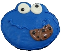 decorated Cookies Cookie Monster