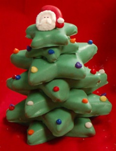 3D Christmas Cookie Tree in Gift Box