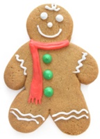 Hand Dec. Cookies - Gingerbread Men