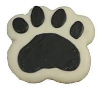 Hand Dec. Cookies - Paw Print