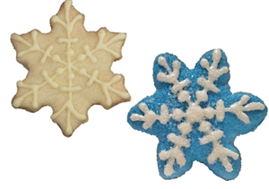 Hand Dec. Cookies - Snowflake