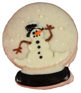 Hand Dec. Cookies - Snow Globe